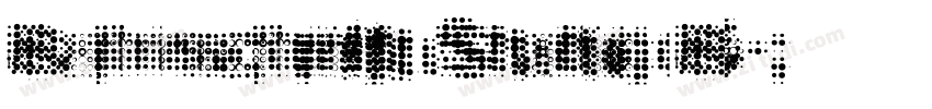 Bahnschrift Static B字体转换